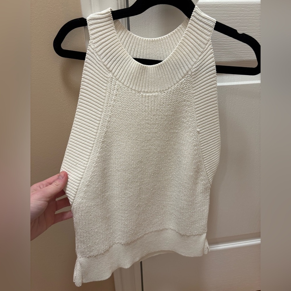 Wilfred Ivory Knit Top